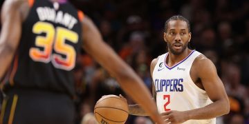 Kawhi Leonard #2 of the LA Clippers (Photo by Christian Petersen/Getty Images)