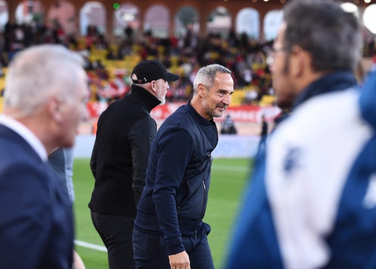 AS Monaco head coach Adi Hutter