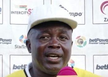 Aduana Stars head coach Yaw Acheampong