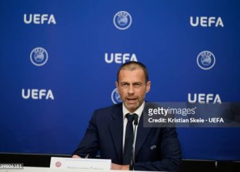 UEFA President Aleksander Ceferin (Photo by Kristian Skeie - UEFA/UEFA via Getty Images)