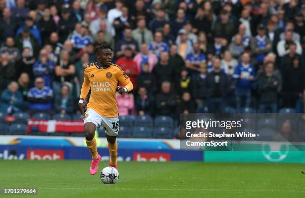 Leicester City's Abdul Fatawu Issahaku (Photo by Stephen White - CameraSport via Getty Images)