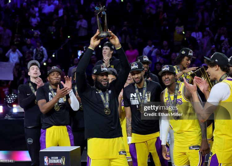LeBron James #23 of the Los Angeles Lakers (Photo by Ethan Miller/Getty Images)