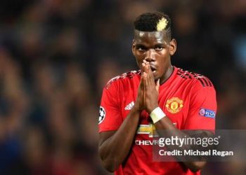 Paul Pogba of Manchester United  (Photo by Michael Regan/Getty Images)
