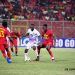 Ghana played out a goalless draw against lowly ranked Namibia (white) in a pre 2023 AFCON friendly game