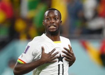Osman Bukari of Ghana (Photo by Mike Hewitt - FIFA/FIFA via Getty Images)