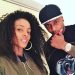 Dede Ayew with wife Yvonne