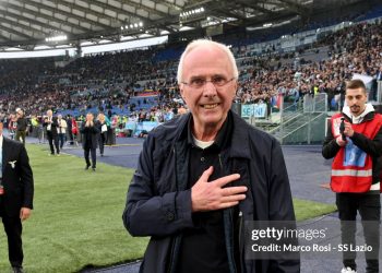 Sven Goran Eriksson former Lazio coach (Photo by Marco Rosi - SS Lazio/Getty Images)