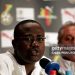 Ghanaian Football Association President Kwesi Nyantakyi (L) (Photo credit should read PIUS UTOMI EKPEI/AFP via Getty Images)