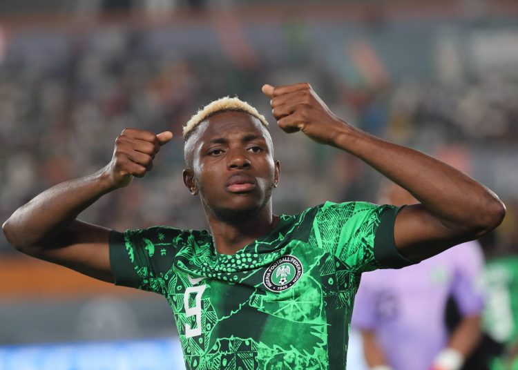 Victor Osimhen Photo Courtesy: CAF