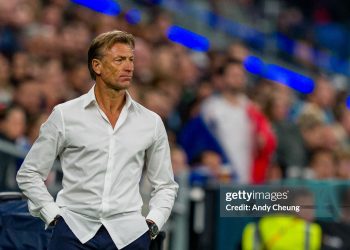 Head coach Herve Renard of France looks on during the FIFA Women's World Cup (Photo by Andy Cheung/Getty Images)