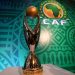 Confederation of African Football's (CAF) Champions league trophy (Photo credit should read MOHAMED EL-SHAHED/AFP/Getty Images)