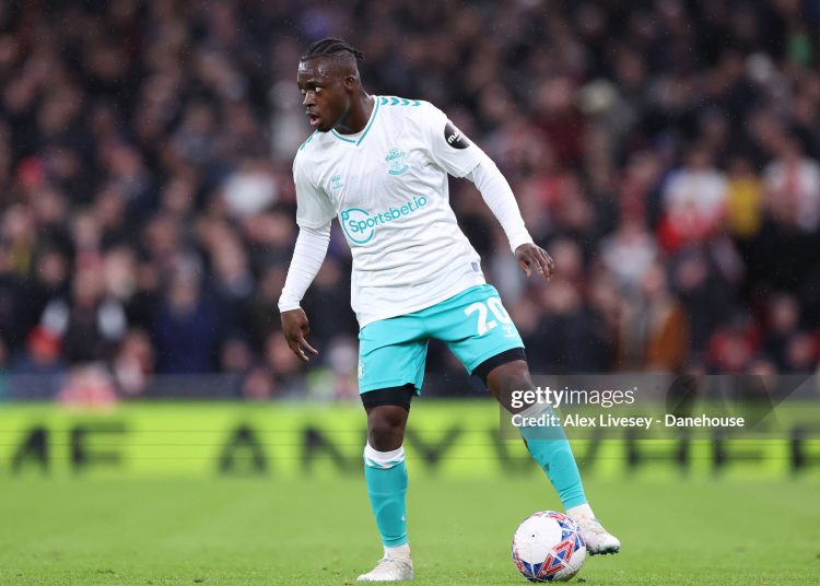 Kamaldeen Sulemana of Southampton (Photo by Alex Livesey - Danehouse/Getty Images)