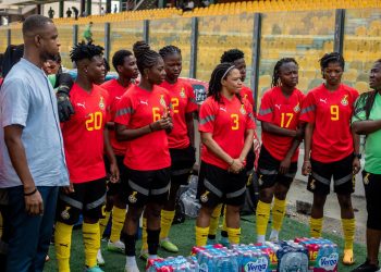 Black Queens in a training session Photo Courtesy: GFA Communications