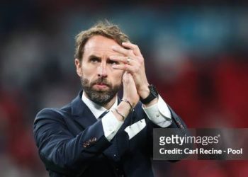 Gareth Southgate, Head Coach of England (Photo by Carl Recine - Pool/Getty Images)
