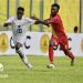 Abdul Aziz Isaah in action against Congo at 13th African Games