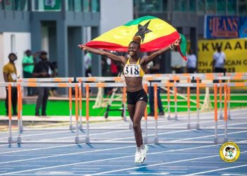Ghana's Rose Yeboah won gold in Women's High Jump