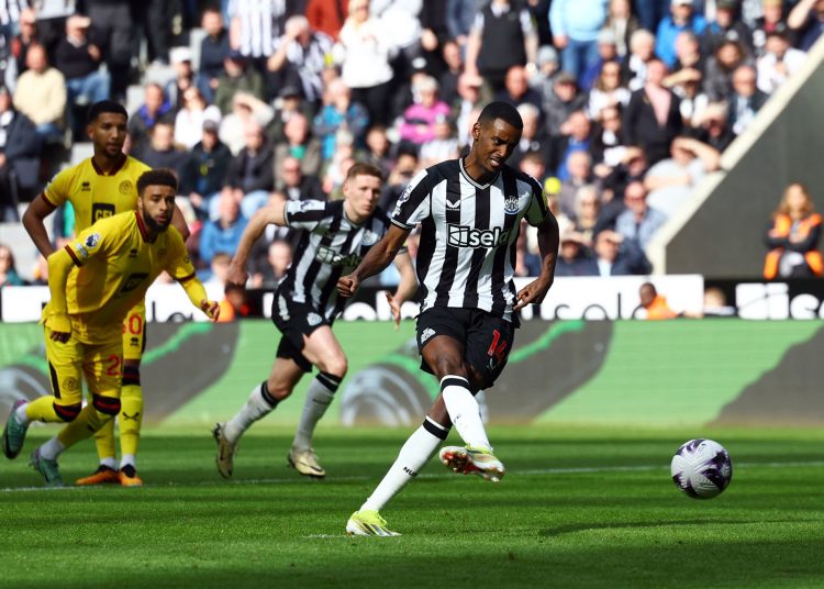 Newcastle United's Alexander Isak  Action Images via Reuters/Lee Smith