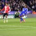 Issahaku scores against Southampton Photo Courtesy: Leicester City