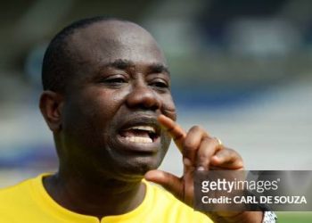 Ex President of the Ghana Football Association, Kwesi Nyantakyi (Photo by CARL DE SOUZA/AFP via Getty Images)
