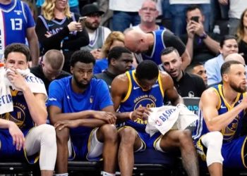 Golden State Warriors eliminated from 2024 NBA Playoffs Photo Courtesy: AP