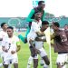 Black Starlets celebrate goal against Cote D'Ivoire