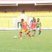 Hearts v Aduana Stars (Green) in action Photo Credit: Ghana Premier League