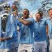 Man City celebrate winning fourth EPL title in a row Photo Courtesy: Getty Images