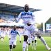 Elisha Owusu celebrates goal