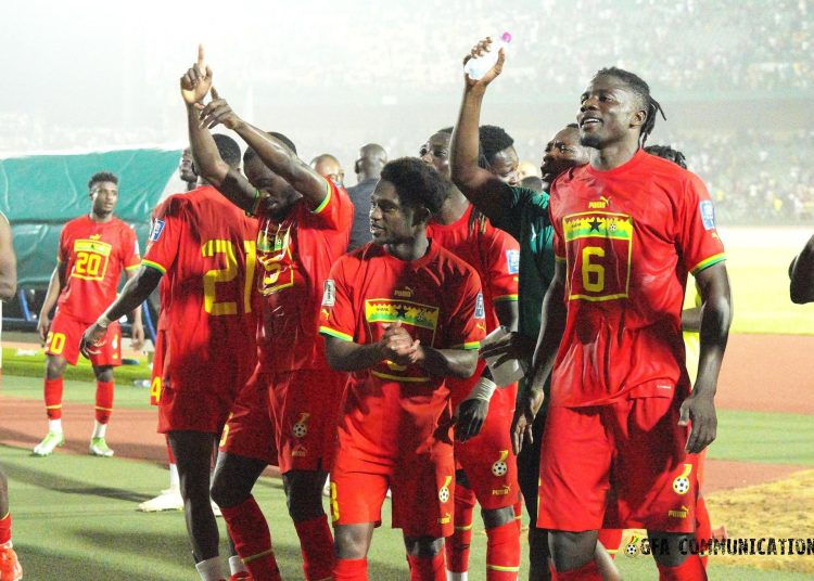 Black Stars celebrate win over Mali in Bamako