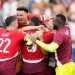 Switzerland celebrate qualification to Euro 2024 quarterfinals  Photo Courtesy: AP Photo Courtesy: AP