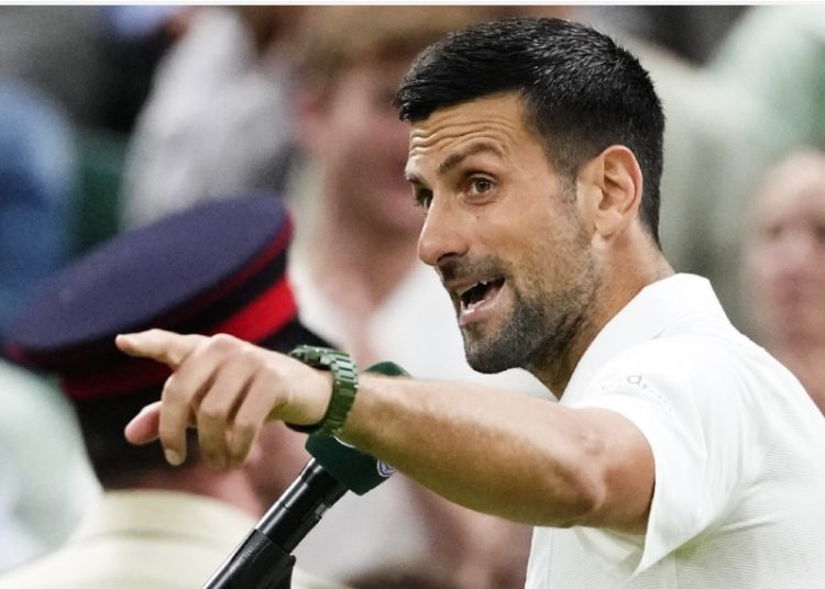 Novak Djokovic Photo Courtesy: AP