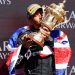 Lewis Hamilton celebrates after winning 2024 British Grand Prix Photo Courtesy: Reuters