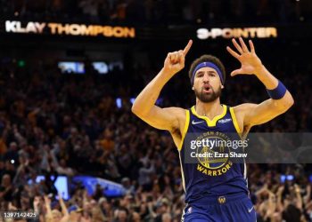 Klay Thompson #11 of the Golden State Warriors Photo Courtesy:  Getty Images