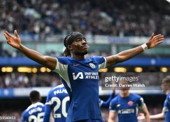 Noni Madueke of Chelsea (Photo by Darren Walsh/Chelsea FC via Getty Images)