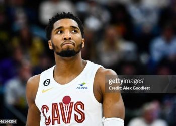 Donovan Mitchell #45 of the Cleveland Cavaliers Photo Courtesy: Getty Images