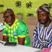 Nsoatreman Coach Yaw Preko (left) with Nsoatreman FC General Manager Eric Alagidede Photo Courtesy: Nsoatreman