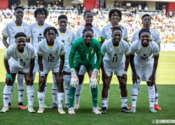 Ghana Black Queens starting lineup against Japan