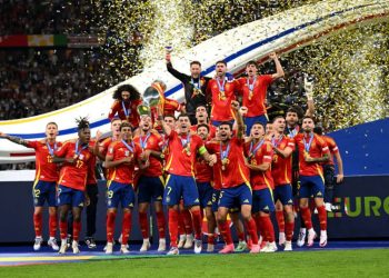 Spain celebrate winning 2024 Euros Photo Courtesy: Getty Images