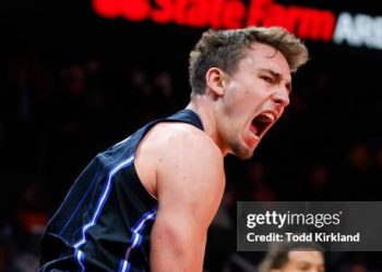 Franz Wagner #22 of the Orlando Magic (Photo by Todd Kirkland/Getty Images)