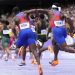 Kenny Bednarek and Christian Coleman crashed into into each other Photo Courtesy: AP