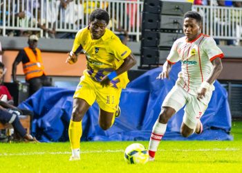 Kotoko (White) v Medeama Photo Courtesy: Medeama SC