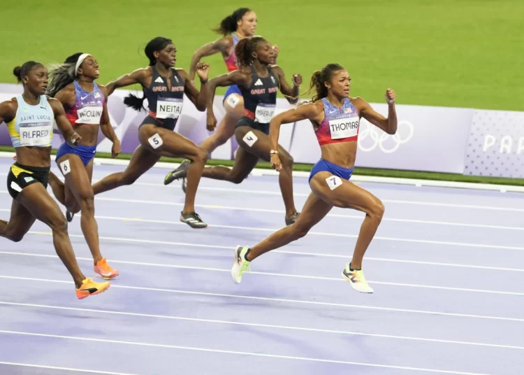 Gabby Thomas Photo Courtesy: AP