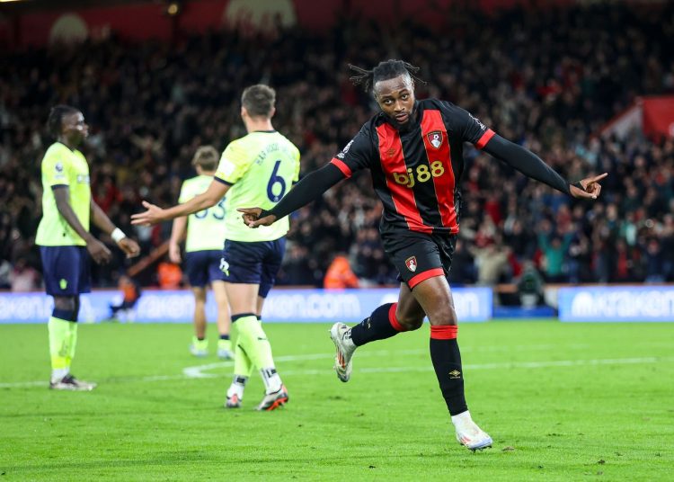 Antoine Semenyo Photo Courtesy: AFC Bournemouth