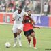 Antoine Semenyo in action against Angola in a 2025 AFCON qualifier