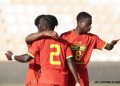 Black Stars celebrate goal against Niger