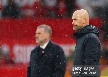 Erik ten Hag, Manager of Manchester United (Photo by Carl Recine/Getty Images)