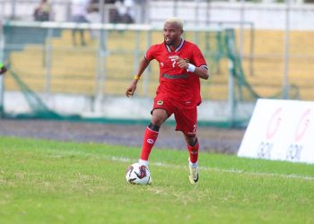 Winger Fernando Bassey in action for Kotoko