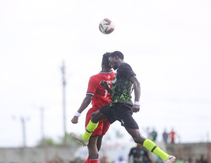 Shot from Kotoko (red)-Basake Holy Stars game Photo Courtesy: AKSC