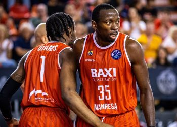 Brimah with Manresa Photo Courtesy: EuroHoops