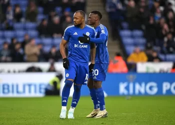 Jordan Ayew in action against Chelsea Photo Courtesy: Getty Images